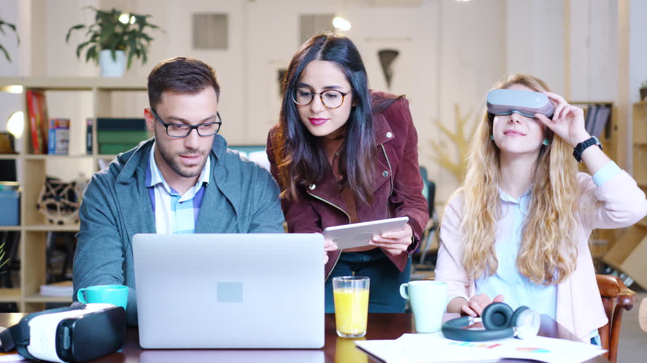 tecnología de innovación de trabajo en equipo