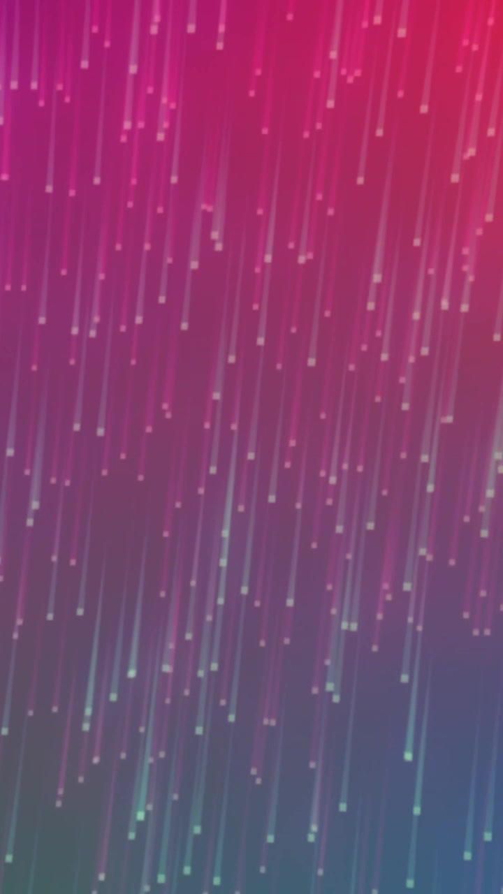 Animation of multiple light trails moving in hypnotic motion background
