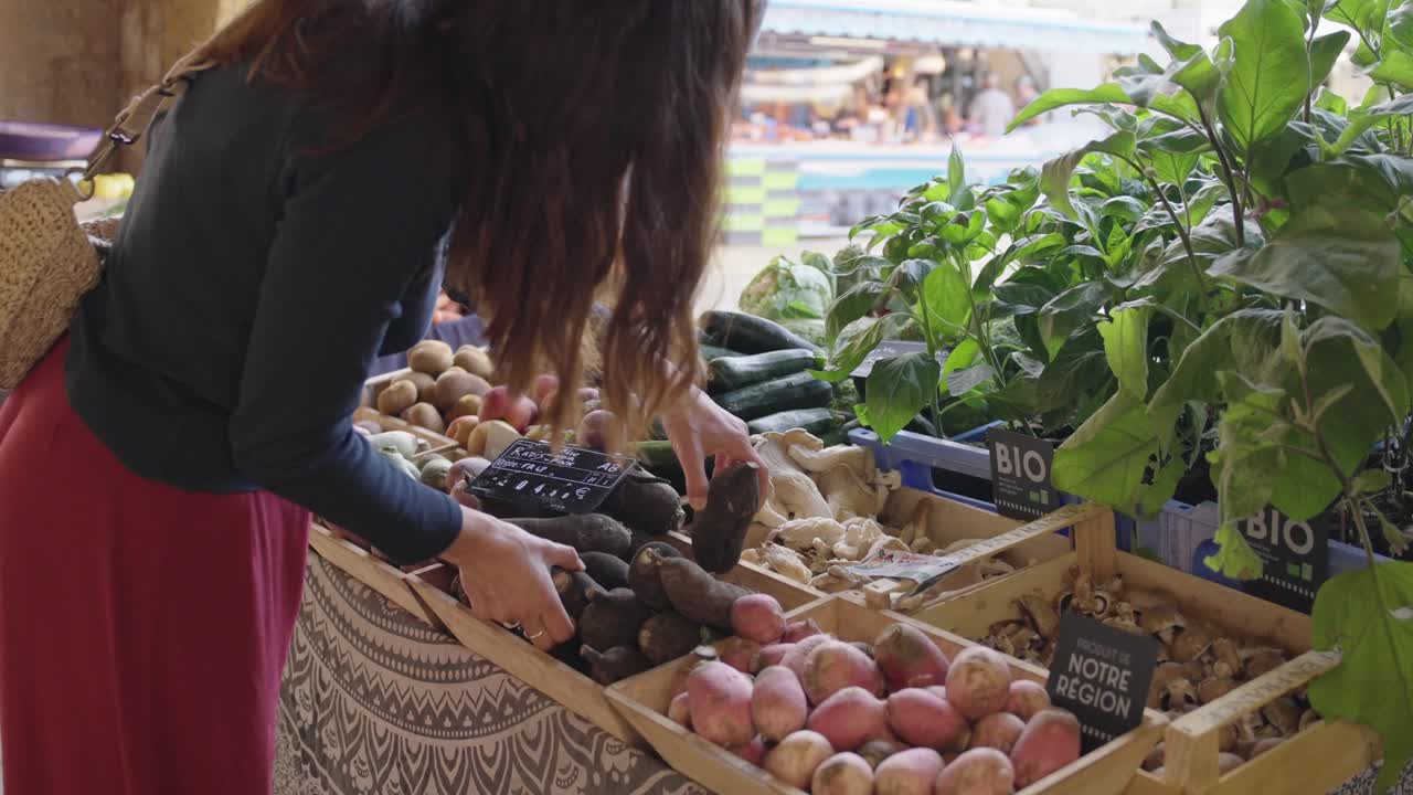 Local vegetables picked with care, rustic green tones
