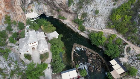 drone view blagay lodge