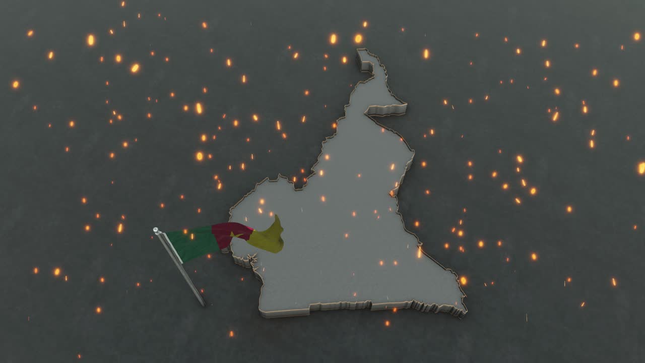 카메룬과 발 배경 4k