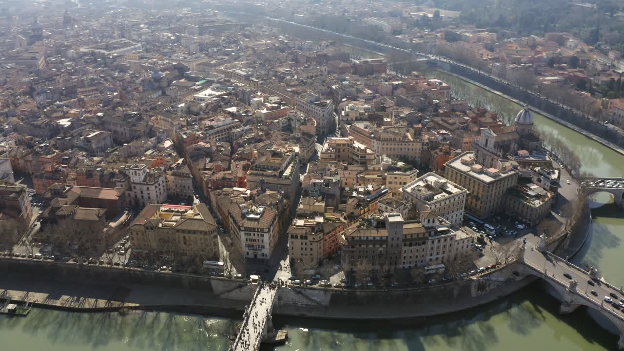 vista aérea de roma