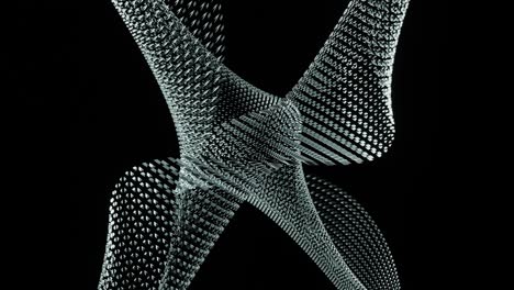 bucle de vidrio en espiral abstract vj