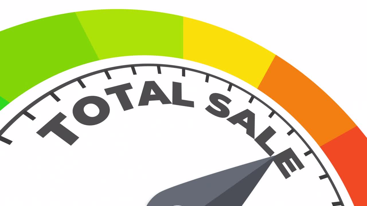 전체 판매 수준 애니메이션