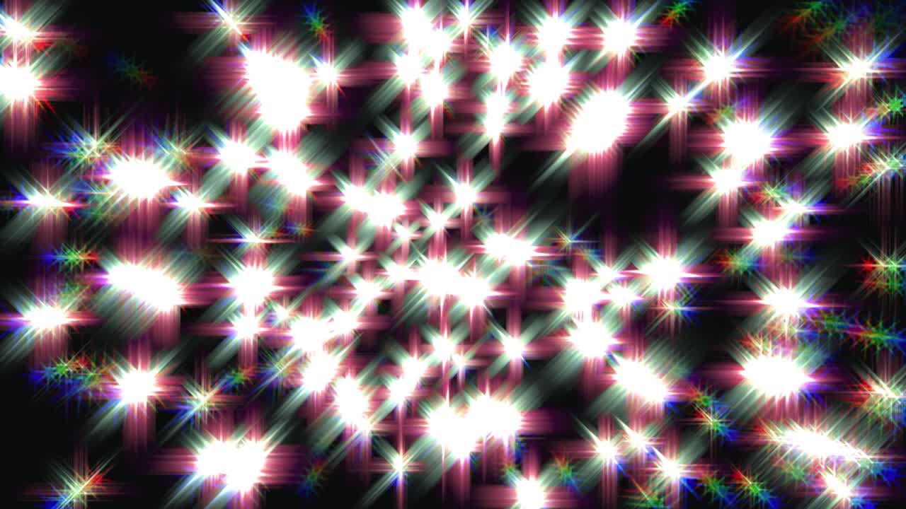 Stjernelys glimtende bokeh abstrakt