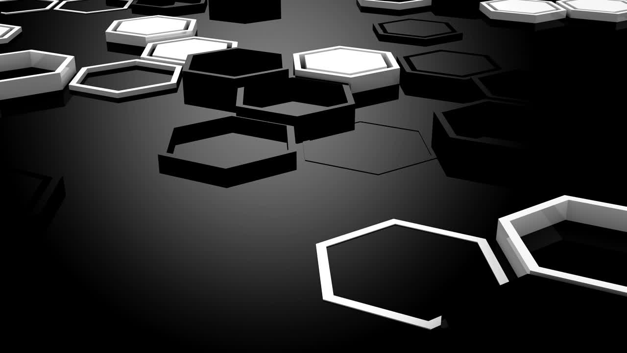 фон шестиугольников