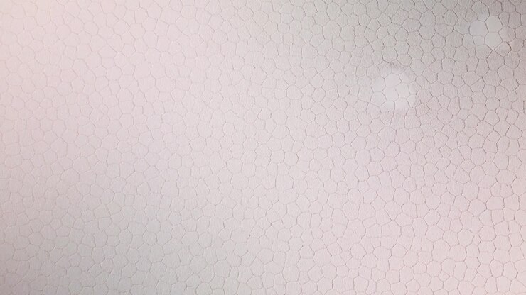 Overhead View Of Hexagonal Formations On The Surface Of Salar De Uyuni In Bolivia. - aerial shot