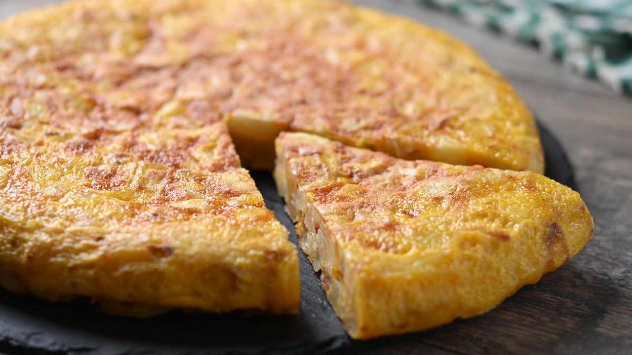 Frittata di patate spagnola