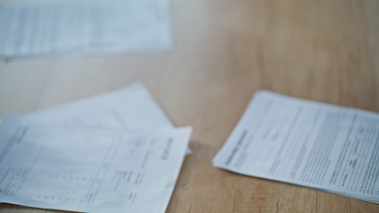 Businesspeople hands passing bills across office desk. Business deal transaction