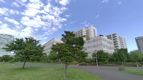el parque de prevención de desastres de tokyo rinkai