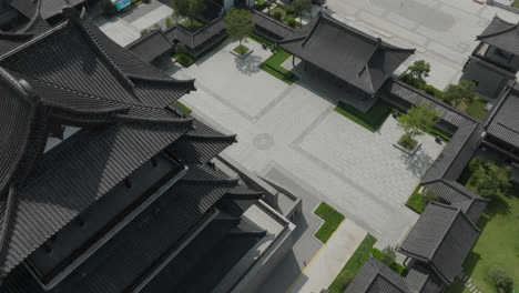 Dächer-Typisch-Asiatischer-Und-Chinesischer-Historischer-Gebäude