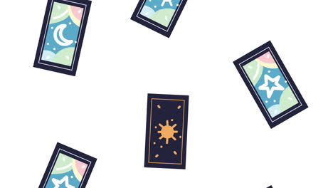 tarot cards pattern