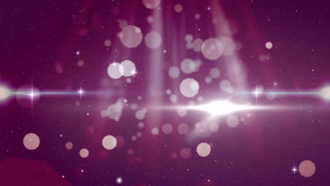 creating magical atmosphere, sparkling bokeh lights and lens flares in animation