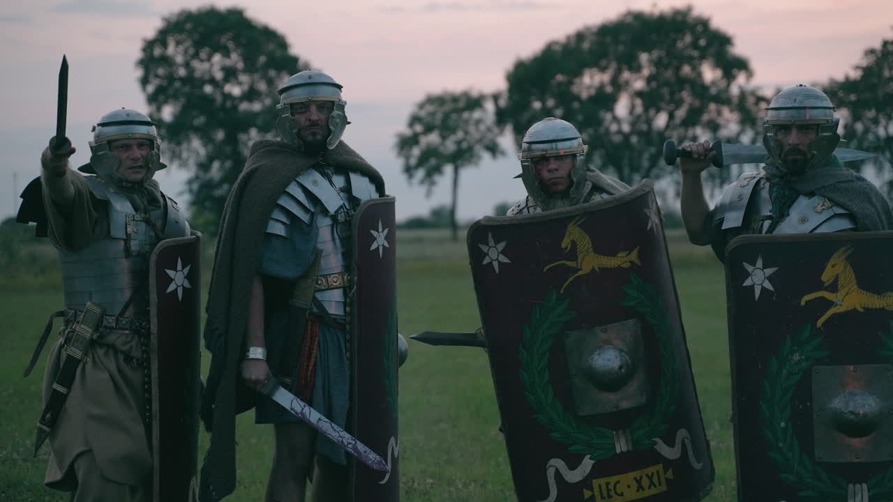 Roman Soldiers Reenactment