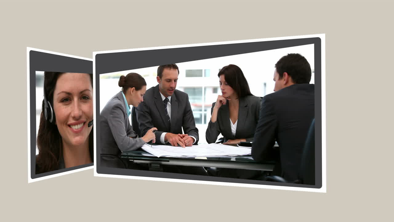 비즈니스에 대한 애니메이션 인터페이스