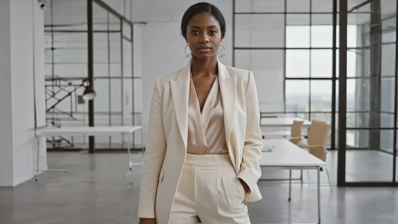 Professional Businesswoman in Office Setting