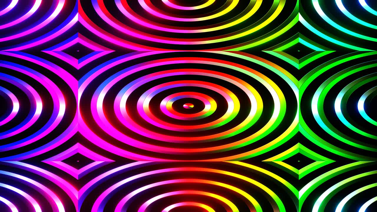 animación abstracta elegante en 4k, un viaje loco, un bucle de vj psicodélico.