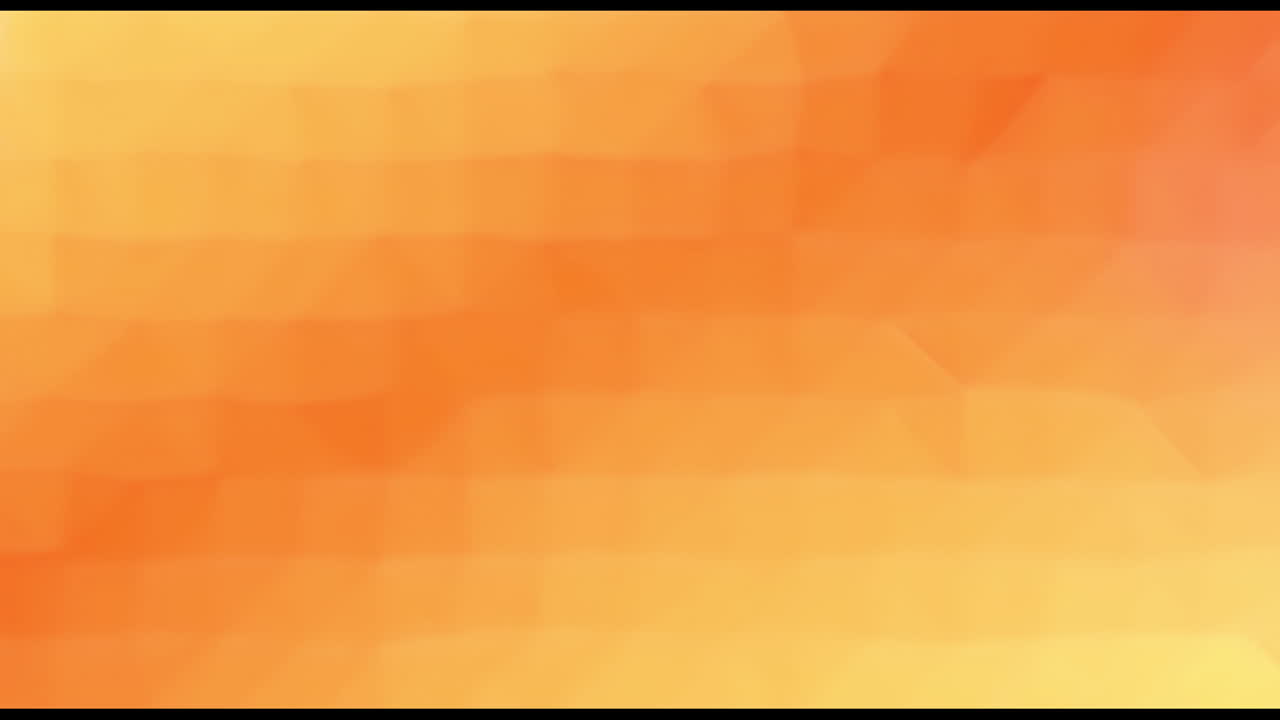 Animation of orange squares on orange background