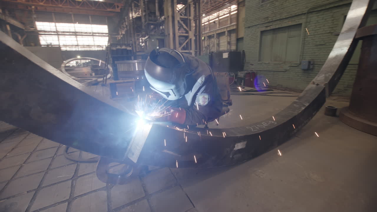 Industrial Welding Operation