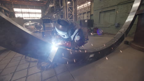 industrial welding operation