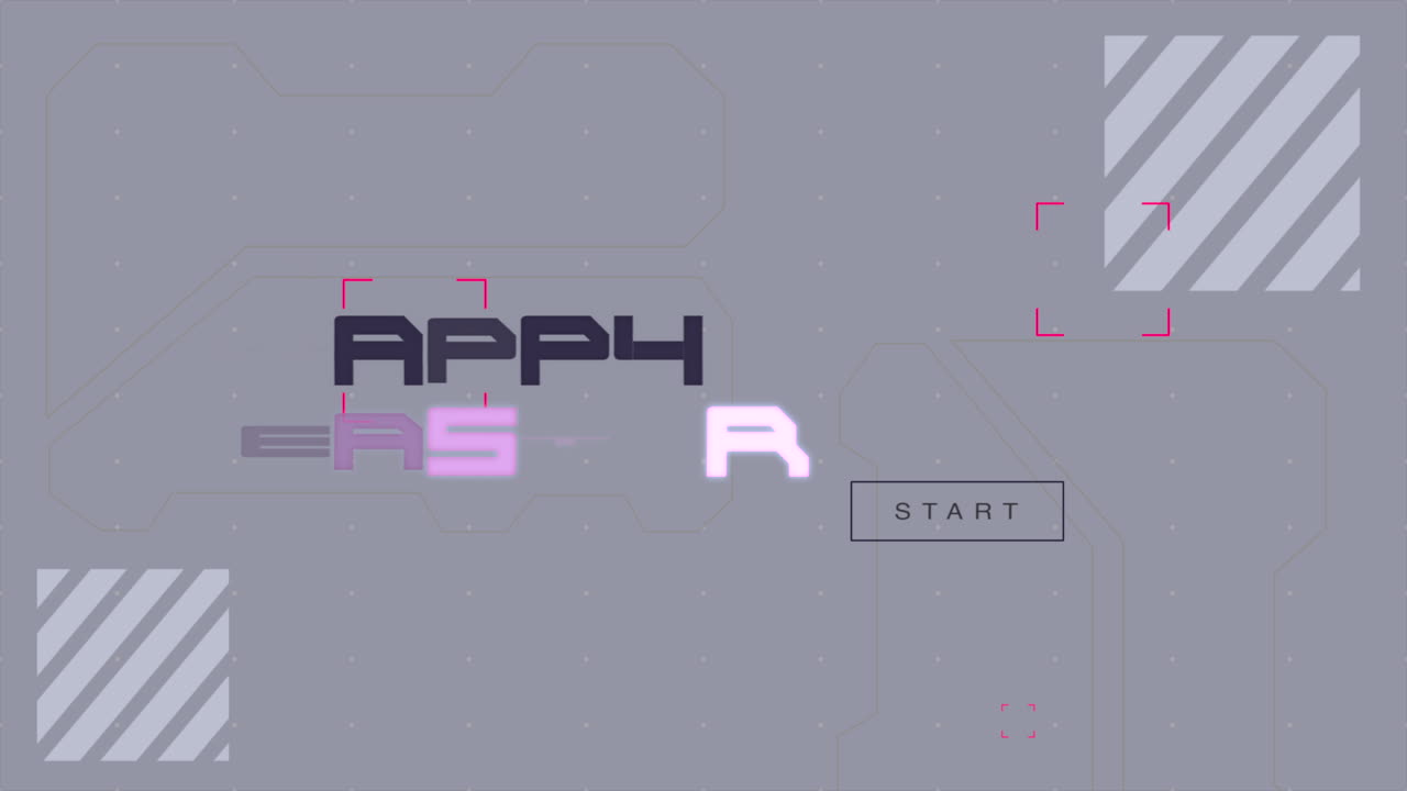 Geometric patterned easter background with Happy Easter text