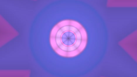 pulsing computer generated woofer in neon colors