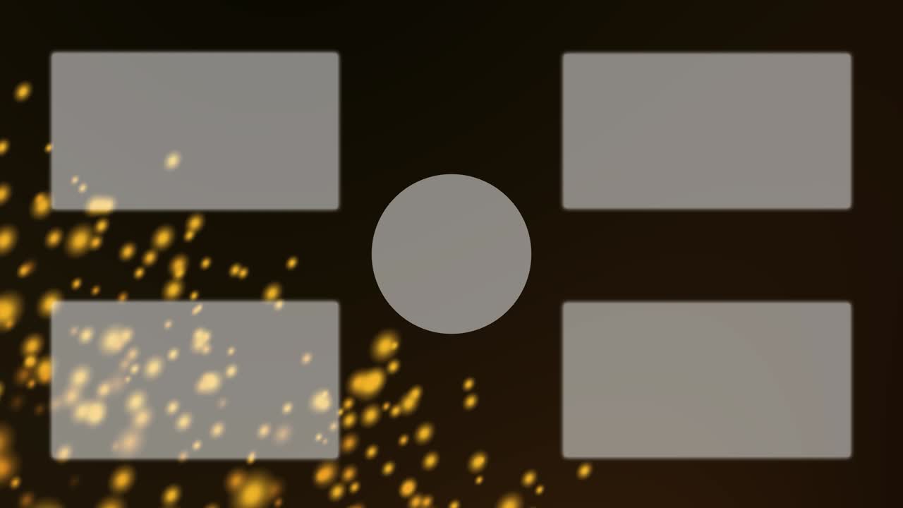 플로팅 포인트 엔드 카드 엔딩 스크린 모션 그래픽