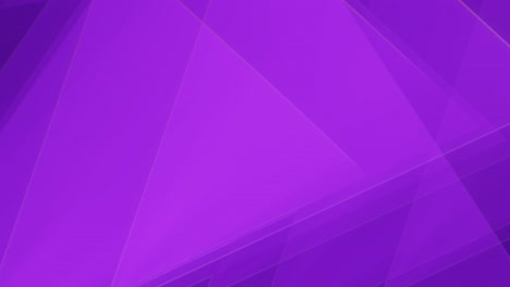 purple triangle shapes create looping calm abstract animation