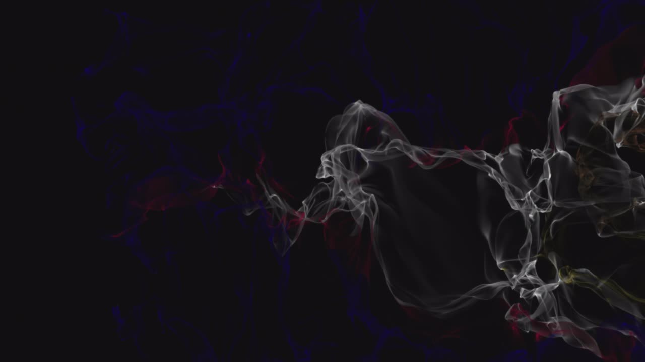 아메리칸 사모아의 발이 연기로 변합니다. 국가 약화 개념, 알파 채널.