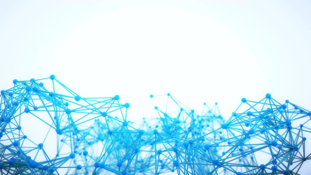 malla de polígono abstracto.