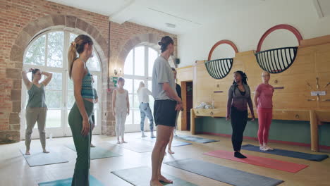 yoga class