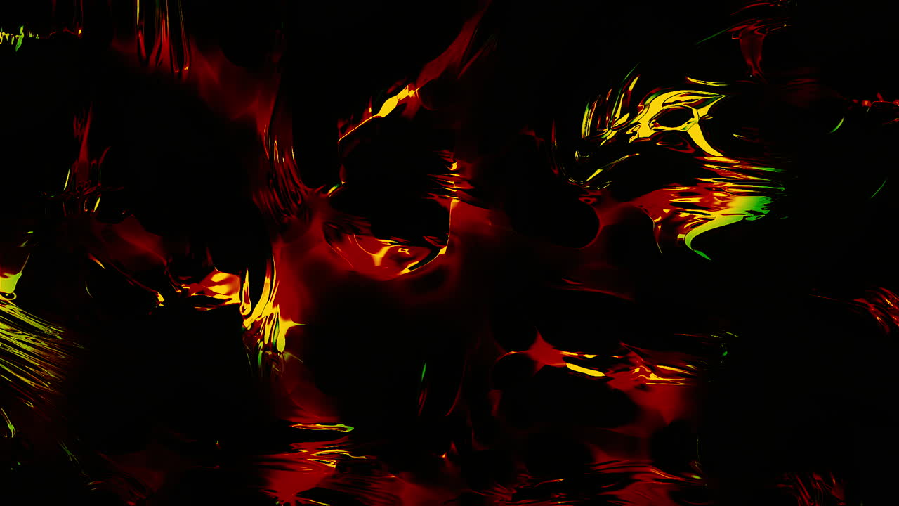 추상적인 액체 컬러 스플래시