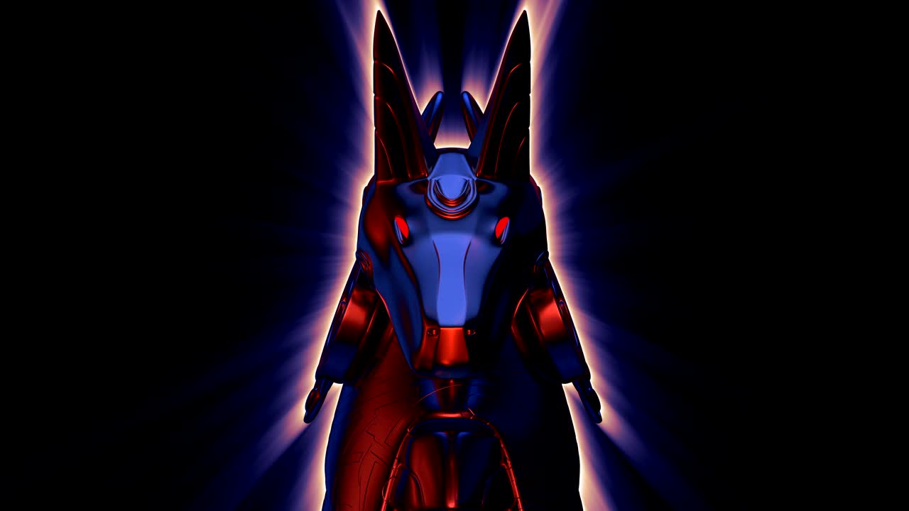 el bucle de la cabeza de anubis vj