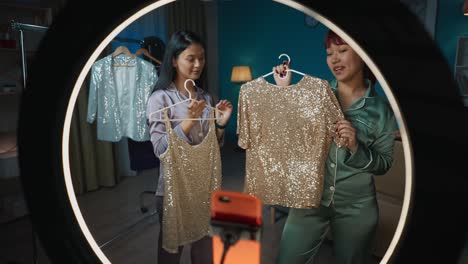 Fashionable Night Out: Online Try-on and Review