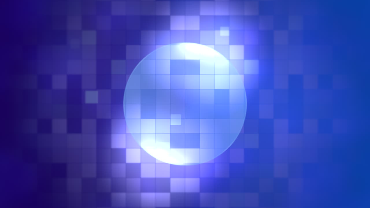 모션 파란색 사각형 추상적인 배경 7