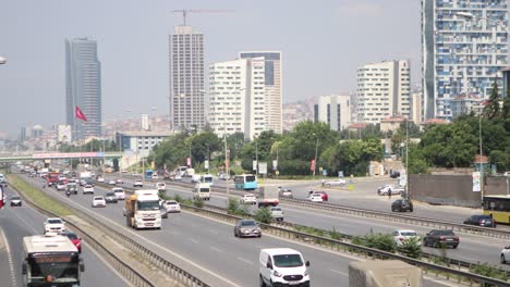 city car traffic modern city