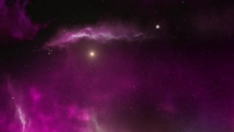 Fliegen-Durch-Sterne-Und-Galaxie-4K-Hintergrund