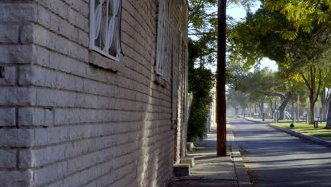 early morning stroll through the historic streets of el paso's downtown neighborhood