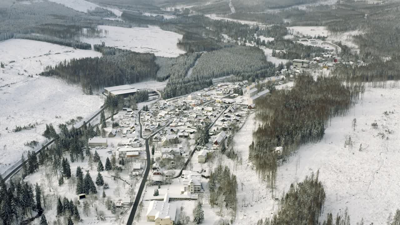 하르츠 국립공원의 겨울