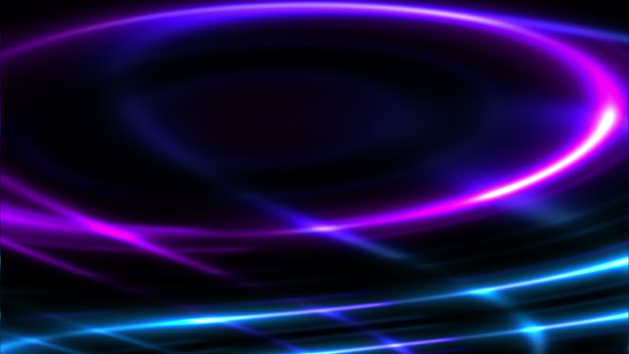 검은 바탕에 미래의 다채로운 플래시