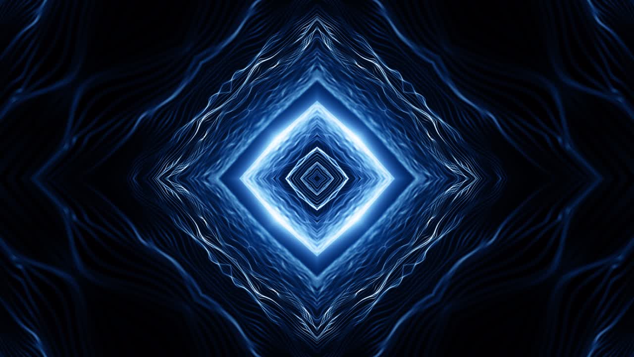 Particles Blue dust abstract light bokeh motion titles cinematic background loop