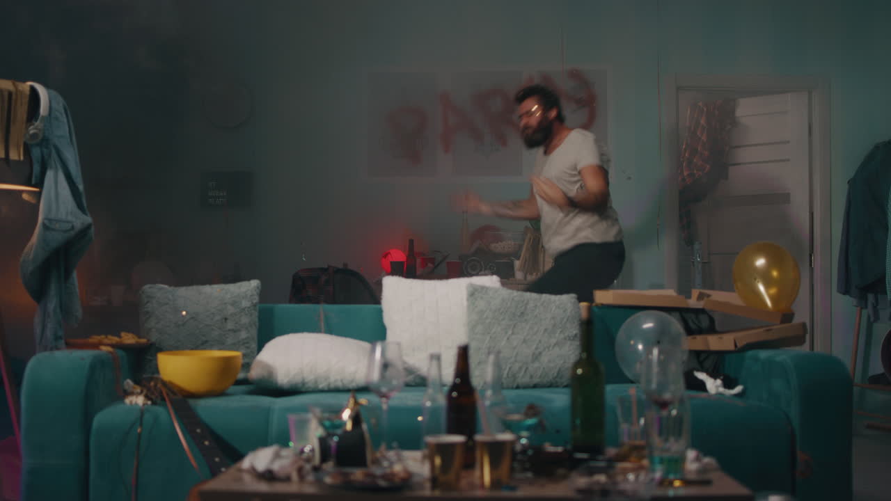 después de la fiesta.