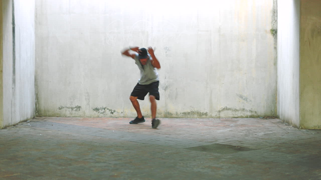 hombre, baile y estilo hip hop