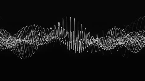 abstract sound wave visualization