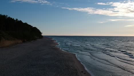 Mar-Báltico-Antes-Del-Atardecer