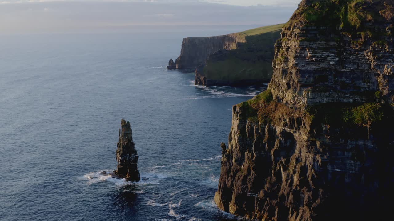 Cliffs of Moher and Branaunmore Sea Stack, Ireland