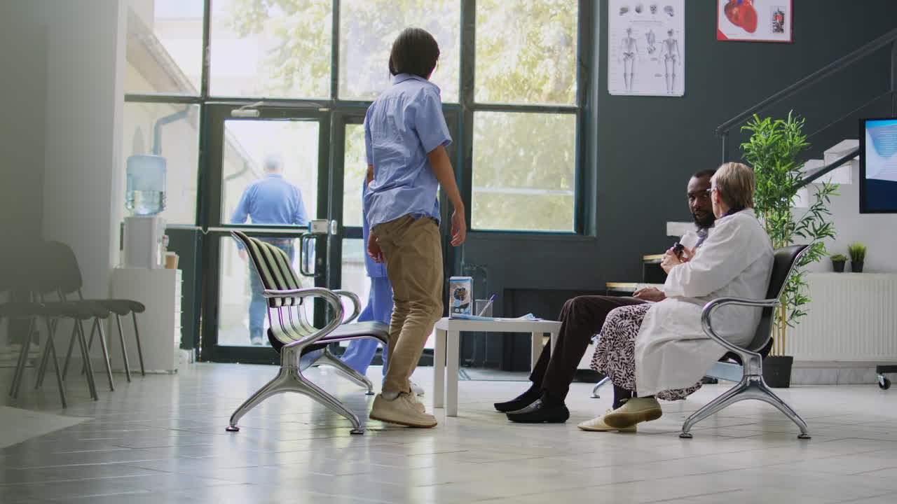 Sala de espera del hospital