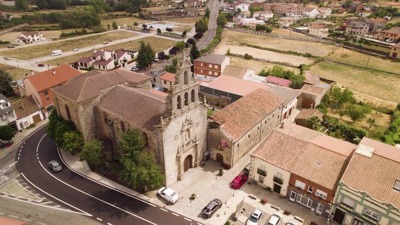 Villaggio di Alcanizes in Spagna
