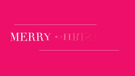 merry christmas on red modern gradient