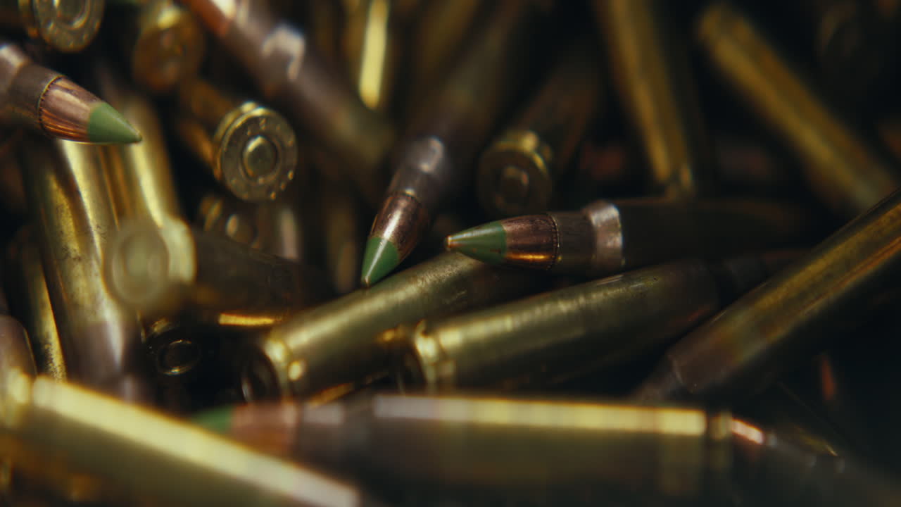 montón de municiones